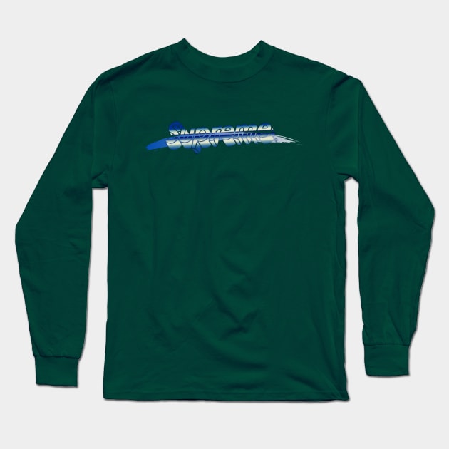 supreme chrome logo tee Long Sleeve T-Shirt by Pro-tshirt
